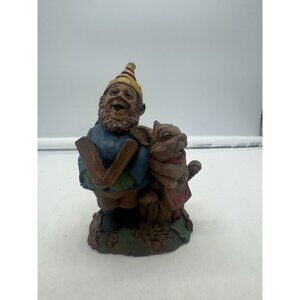 Vintage 1996 Tom Clark Gnome and Bunny "Andy" Figurine Caroler Series